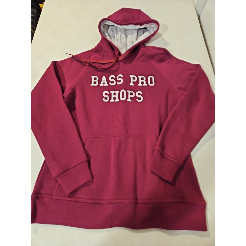 Bass Pro Shops Purple Pullover Hoodie Women's Small NWT (701